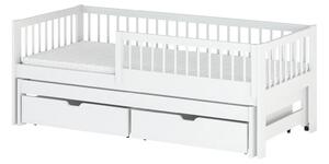 Legno Dětská rozkládací postel Softi bílá Rozměr (cm): 80x160