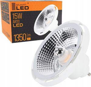 Bílá LED žárovka AR111 15 W, 1350 lm – teplá bílá, 3000 K, patice GU10