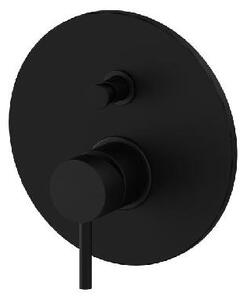 Paffoni Light - Baterie pod omítku s tělesem, pro 2 spotřebiče, černá mat LIG015NO