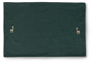 Vánoční prostírání Reindeer Green 49x32 cm Juna