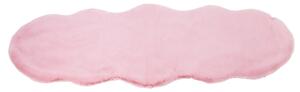 UMĚLÁ KOŽEŠINA, 55/160 cm, pink - Kůže