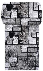 Kobercový ráj Běhoun SOHO 15 Geometrický šedý Rozměr: 60 cm