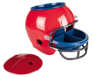 ERNESTO Nádoba na snack ve tvaru helmy (červená) (100359621001)