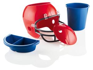 ERNESTO® Nádoba na snack ve tvaru helmy (červená) (100359621001)