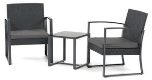 Zahradní set Autronic šedá kov AZS-H1111 GREY