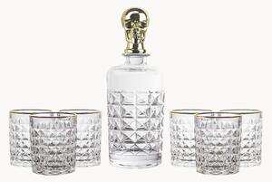 Sada na whisky Glam, 7 dílů