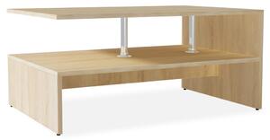 Konferenční stolek kompozitní dřevo 90 x 59 x 42 cm dub 244855