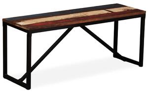 Lavice masivní recyklované dřevo 110 x 35 x 45 cm 244901
