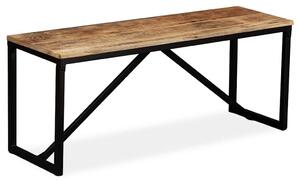 Lavice masivní mangovníkové dřevo 110 x 35 x 45 cm 244902