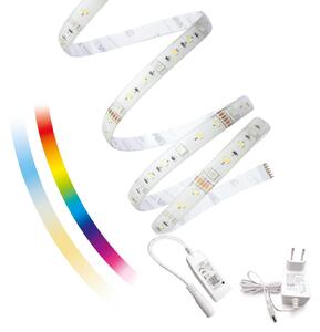 Toolight - SMART LED pásek ,17W, RGB barvy nastavitelné přes WIFI + napájecí adaptér, OSW-01511