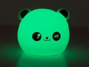 Verk 24079 Noční RGB lampička dotyková panda USB 1200mAh s dálkovým ovládáním