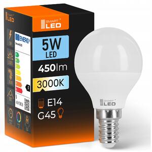 LED žárovka E14 230 V, 3000 K – teplá bílá