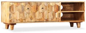 TV stolek z masivního mangovníkového dřeva, 118 x 35 x 40 cm 245136