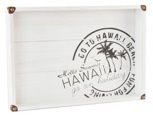 Podnos HAWAII, bílá, 36 cm LD-135631