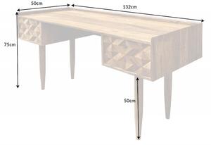 Noble Home Přírodní dřevěný stůl Alpine 130 cm