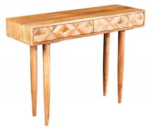 Přírodní dřevěný stůl Alpine 100 cm