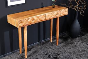 Přírodní dřevěný stůl Alpine 100 cm