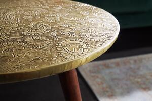 Odkládací stolek ALCASAR 50 CM antik zlatý Nábytek | Doplňkový nábytek | Odkládací stolky