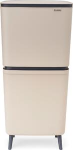 Brabantia 275005 Odpadkový koš SortUp Hi 20 + 25 l béžový