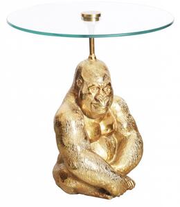 Odkládací stolek Kong 45cm zlatá/ 43203
