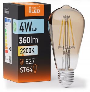 LED žárovka E27 4 W, 360 lm, 2200 K – teplá bílá