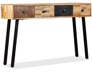 Konzolový stolek, masivní recyklovaný teak 120x30x76 cm 245403