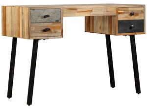 Psací stůl masivní recyklovaný teak 110 x 50 x 76 cm 245402