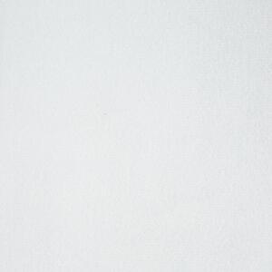 Bílý sametový závěs na pásce MELÁNÍ 140x270 cm