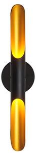 Toolight - Nástěnná lampa Tube 60cm 1xE27 APP299-1W, černá-zlatá, OSW-00856