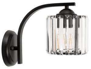 Toolight - Nástěnná lampa 1xE27 APP512-1W, černá, OSW-08558