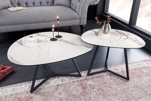 Konferenční stolek MARVELOUS WHITE 70 CM keramika Nábytek | Obývací pokoj | Konferenční stolky | Všechny konferenční stolky
