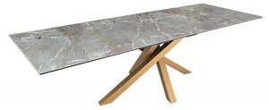 Jídelní stůl MARVELOUS GREY 180-220-260 CM keramika rozkládací Nábytek | Jídelní prostory | Jídelní stoly | Všechny jídelní stoly