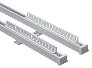 Sada - dvojitá stropní hliníková kolejnice TS 150 cm