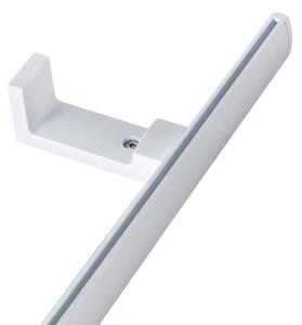 Kovový nástěnný držák pro stropní lištu Premium white
