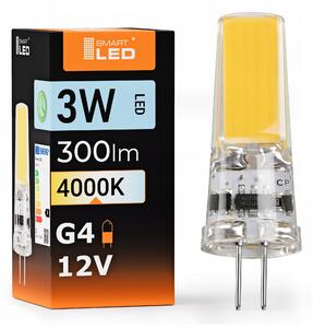 LED žárovka G4 12 V, 3 W, 300 lm, 4000 K – neutrální bílá, IP20