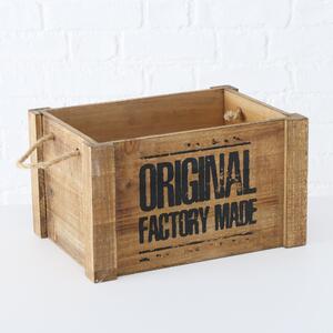 Boltze Dekorativní dřevěný box Factory Set 3 ks