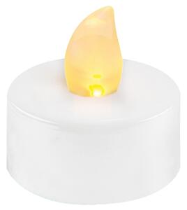 Čajové svíčky vnější, vnitřní bílé LED sada 38x40mm cena za 2ks