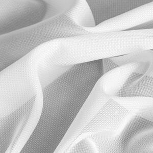 Bílá záclona na kroužcích TINA 140 x 270 cm