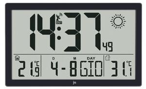 Lowell Italy Meteostanice a digitální hodiny JD9909 Lowell řízené signálem DCF 37cm