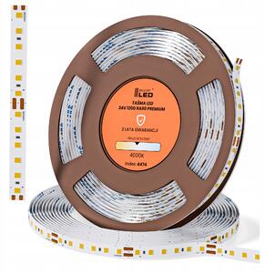 Bílý LED pásek 24 V, 4000 K, 1 m – neutrální bílá