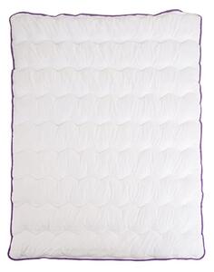Celoroční přikrývka prošívaná BELLA LAVENDER 140x200 cm, bílá