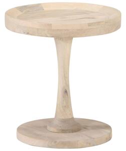 Odkládací stolek Ø 40 x 45 cm masivní mangovníkové dřevo