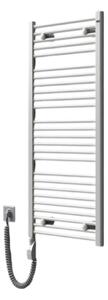 BPS-koupelny Elektrický koupelnový radiátor Thermos E 5DR-02, připojení typ 02, 50x146 cm, bílá RAL 9016