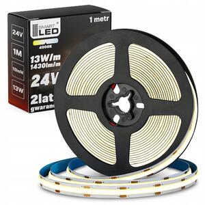 Bílý LED pásek 24 V, 13 W, 1430 lm, 1 m – neutrální bílá
