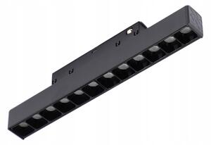 Lištové LED svítidlo 12 W, 3000 K, 1080 lm, teplá bílá, IP20, CRI 90, 2 × 22 × 2 cm