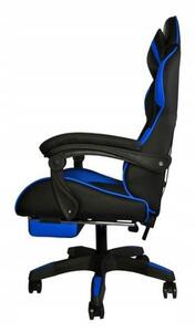 Malatec 8978 Herní židle černo modrá bazar