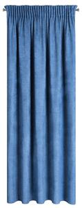 Námořnicky modrý závěs na pásce AMAYA 140 x 250 cm
