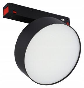 Lištový LED reflektor 12 W, 3000 K, 1080 lm, teplá bílá, IP20, CRI 90, Ø 9 cm