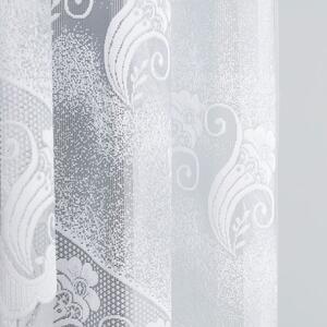 Bílá žakárová záclona ADELINA 310x160 cm