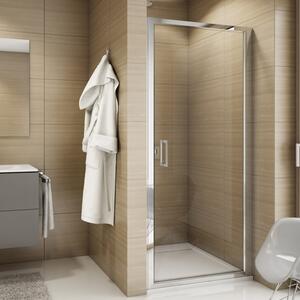 Ronal TOP-LINE S TLSP jednokřídlé sprchové dveře 70 cm Šířka: 700 mm, Profil: Matný elox, Sklo: Hladké čiré